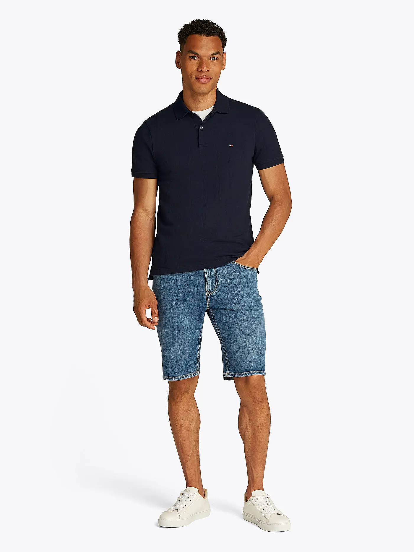 TOMMY HILFIGER | Poloshirt | blau